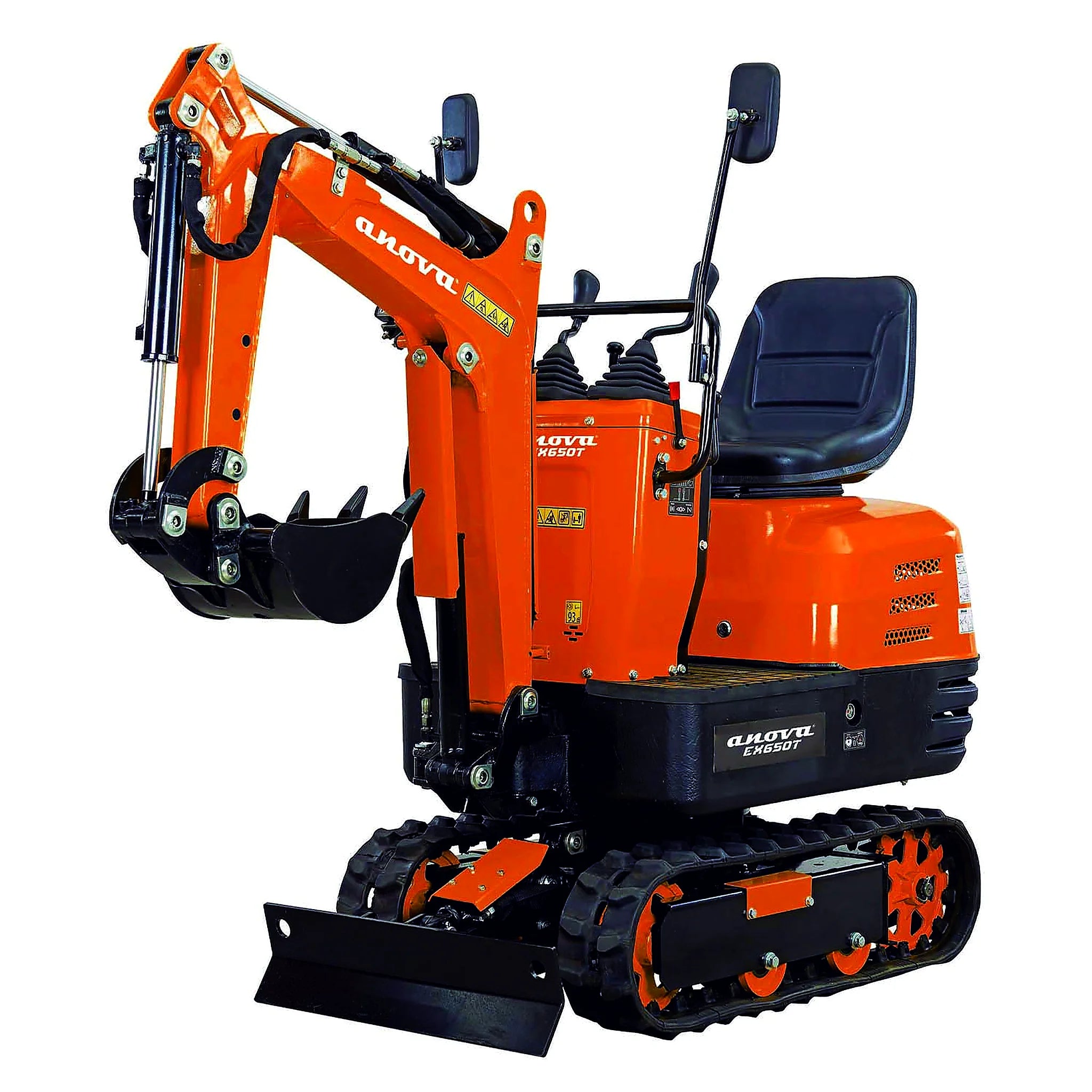 Mini excavadora anova 637kg 306cc orugas