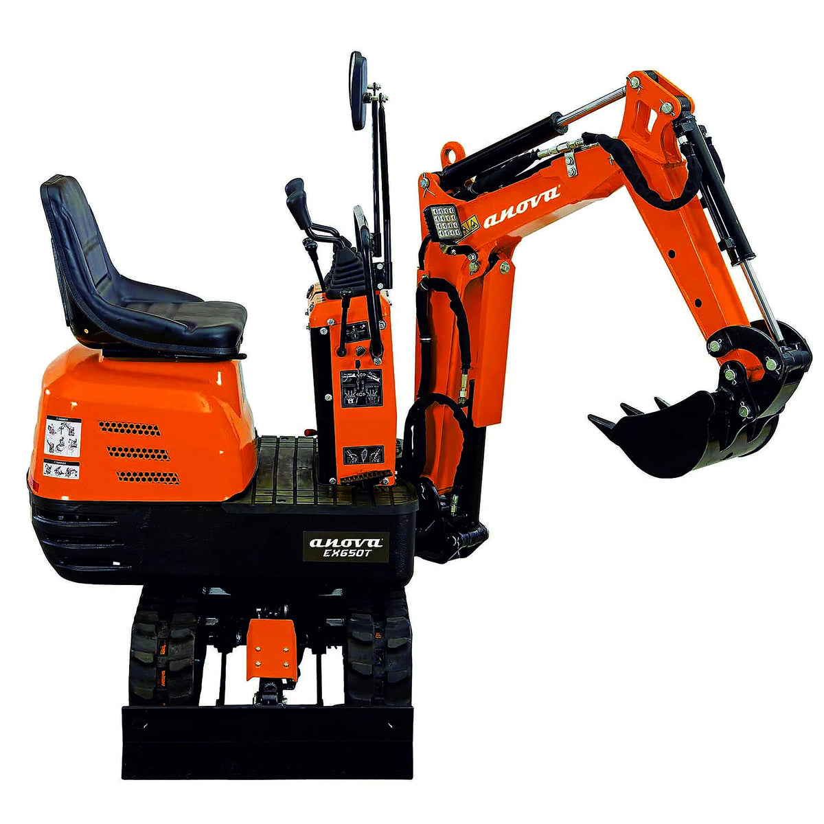 Mini excavadora anova 637kg 306cc orugas