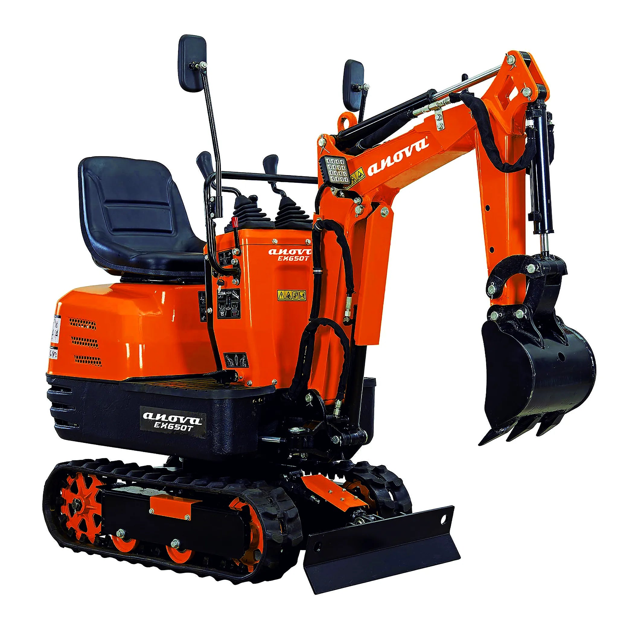 Mini excavadora anova 637kg 306cc orugas