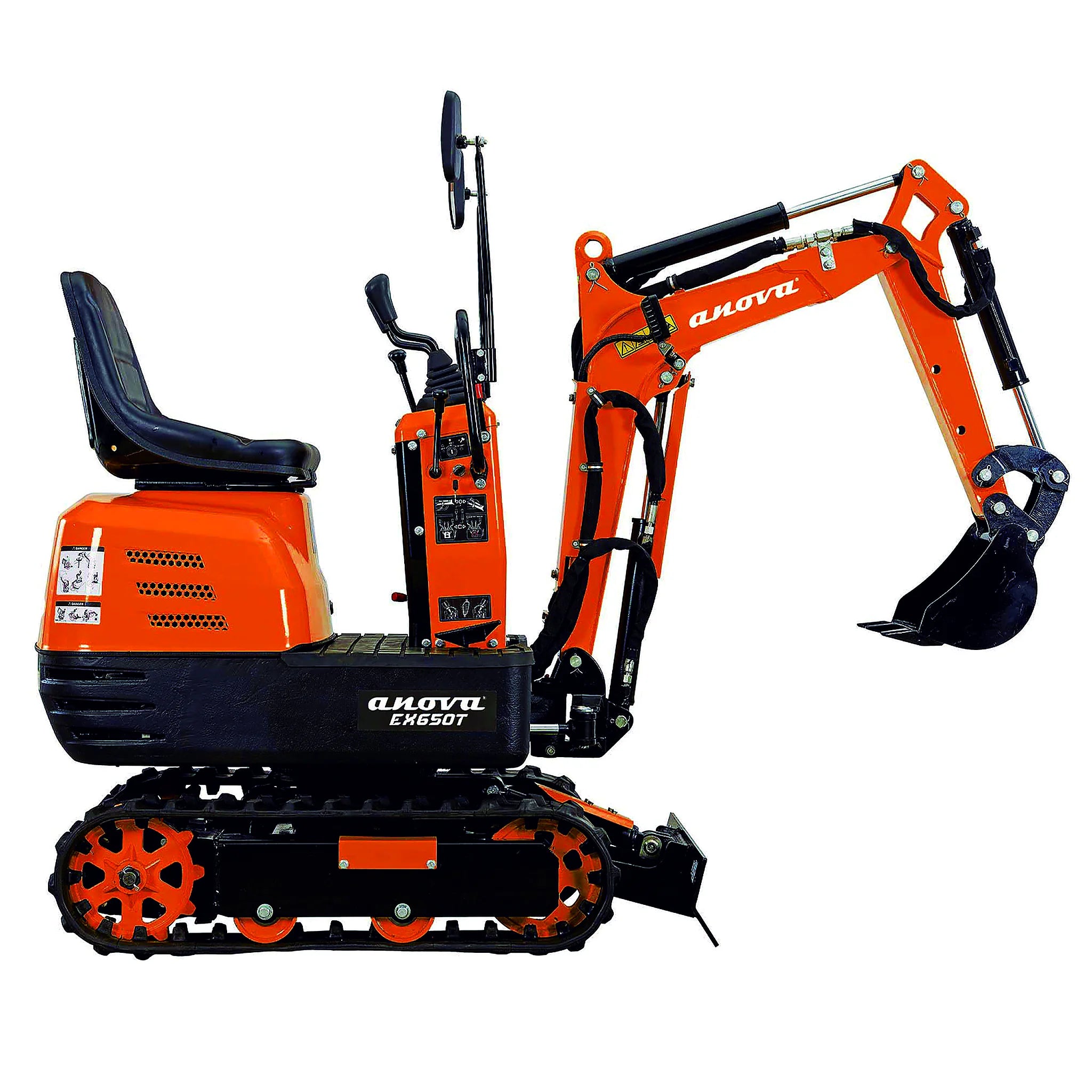 Mini excavadora anova 637kg 306cc orugas