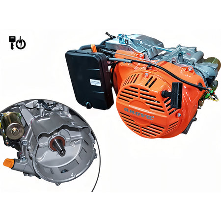Motor 4t - 18 c.v. (tipo generador gc8500e) - arranque elctrico