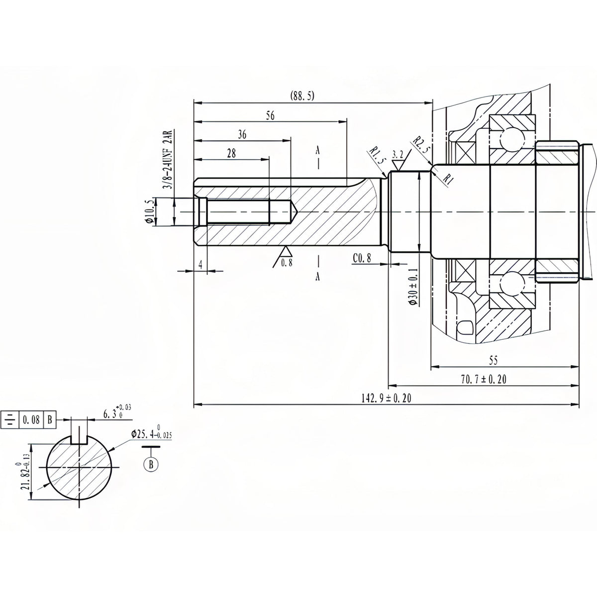 Motor 4t gasolina - 13 hp - ANOVA