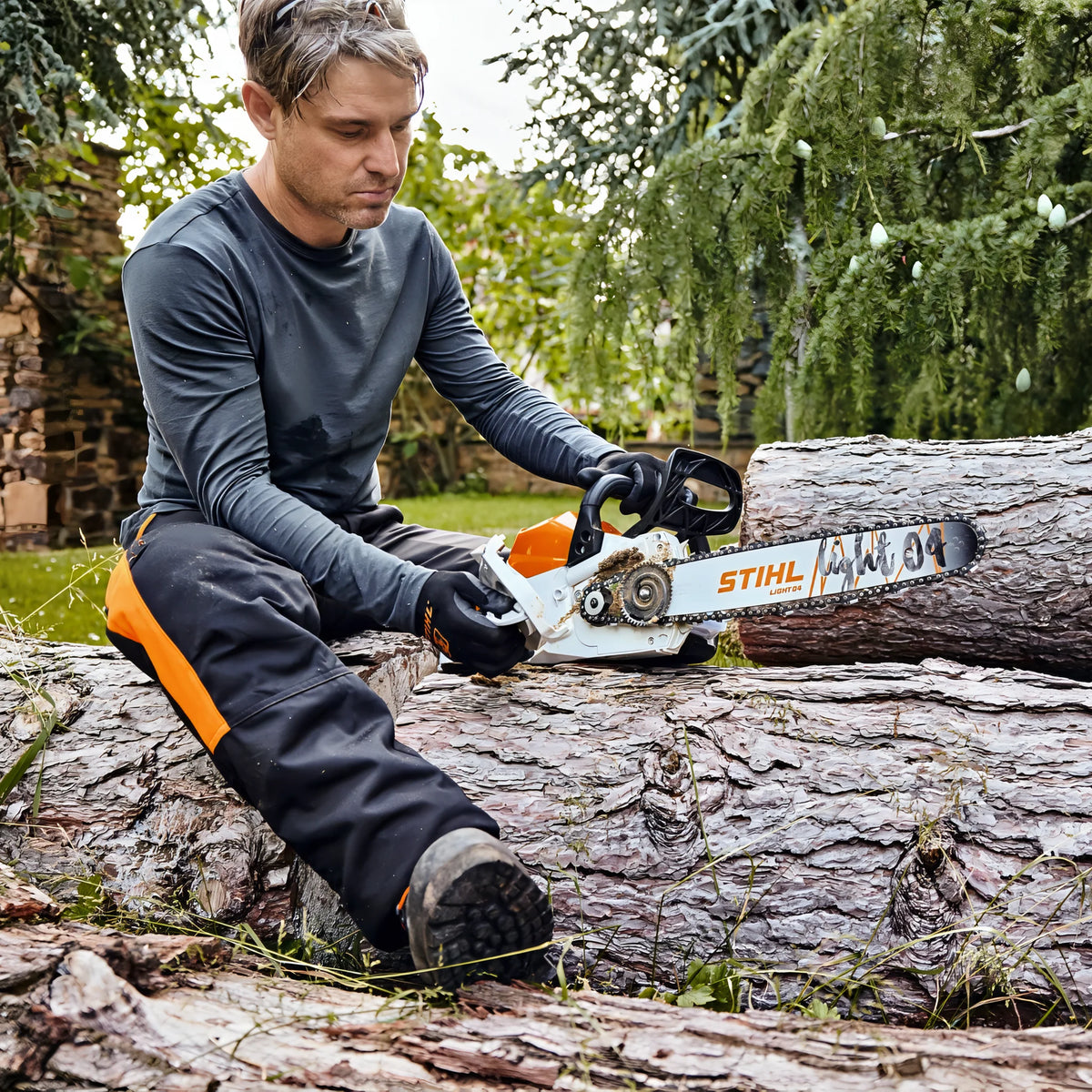 Motosierra STIHL MSA 220 C-B sin batería ni cargador