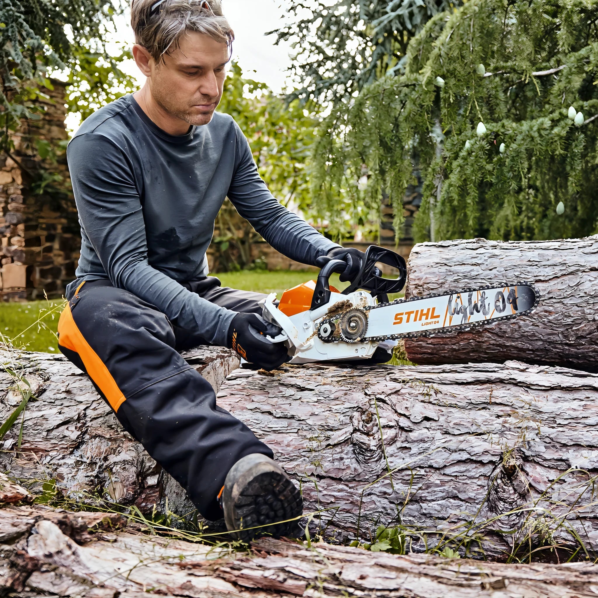 Motosierra STIHL MSA 220 C-B sin batería ni cargador