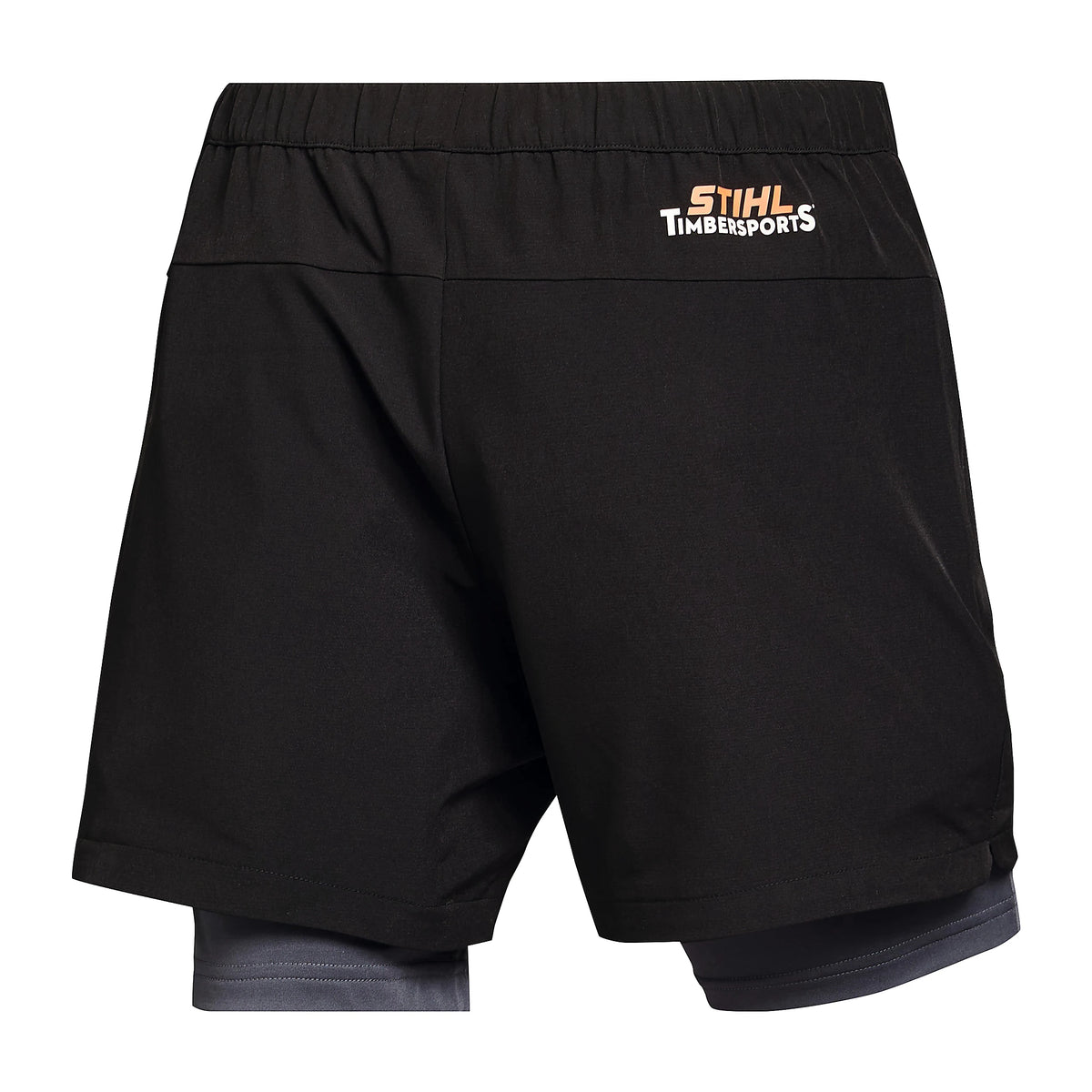 Pantalón corto ATHLETIC LAYER Negro / Gris STIHL