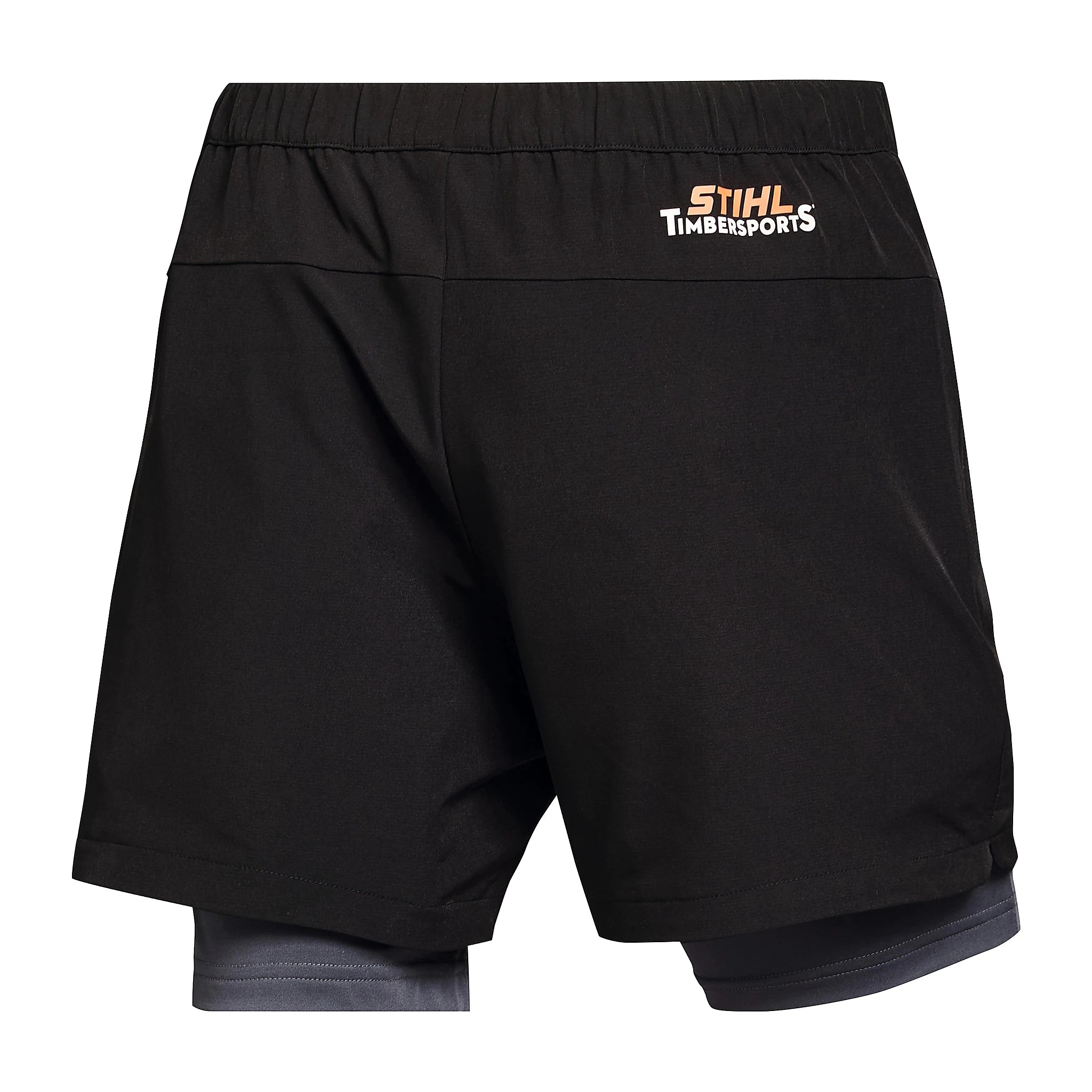 Pantalón corto ATHLETIC LAYER Negro / Gris STIHL