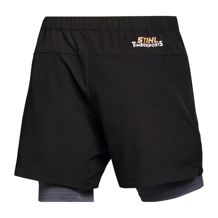 Pantalón corto ATHLETIC LAYER Negro / Gris STIHL