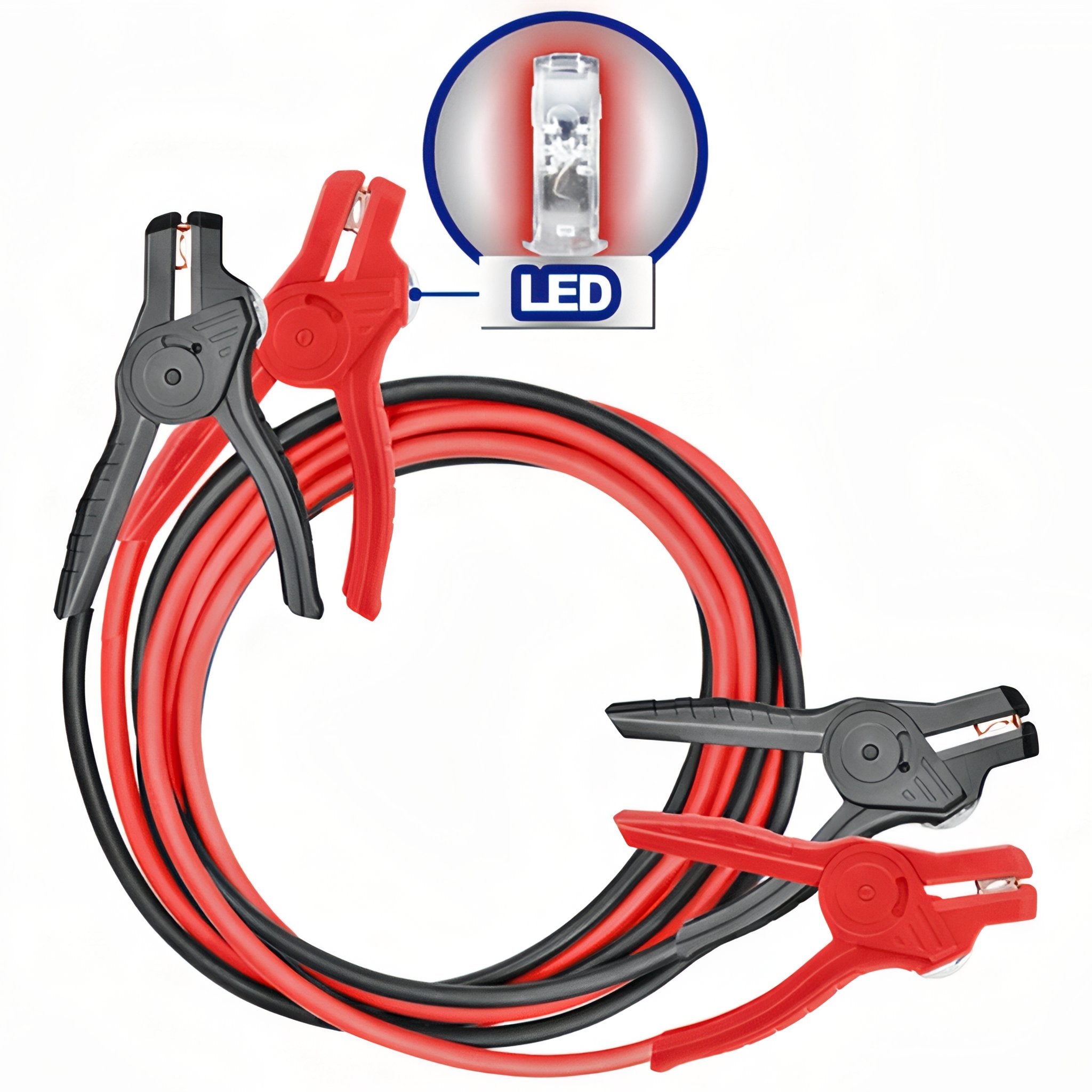PINZAS BATERIA 600AMP CON INDICADOR LED - 3M - EMTOP