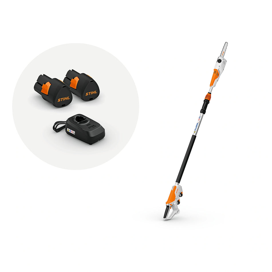 Podadora de Altura STIHL HTA 30, con 2 baterías AS 2 y cargador ALS 31
