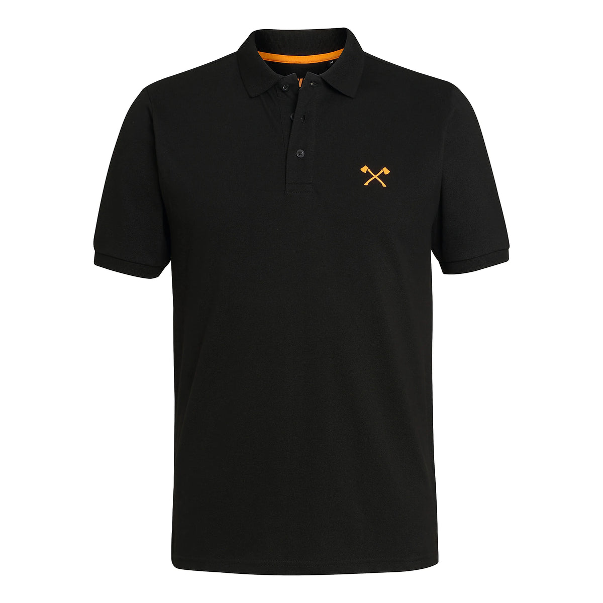 Polo SMALL AXE, HOMBRE, negro STIHL