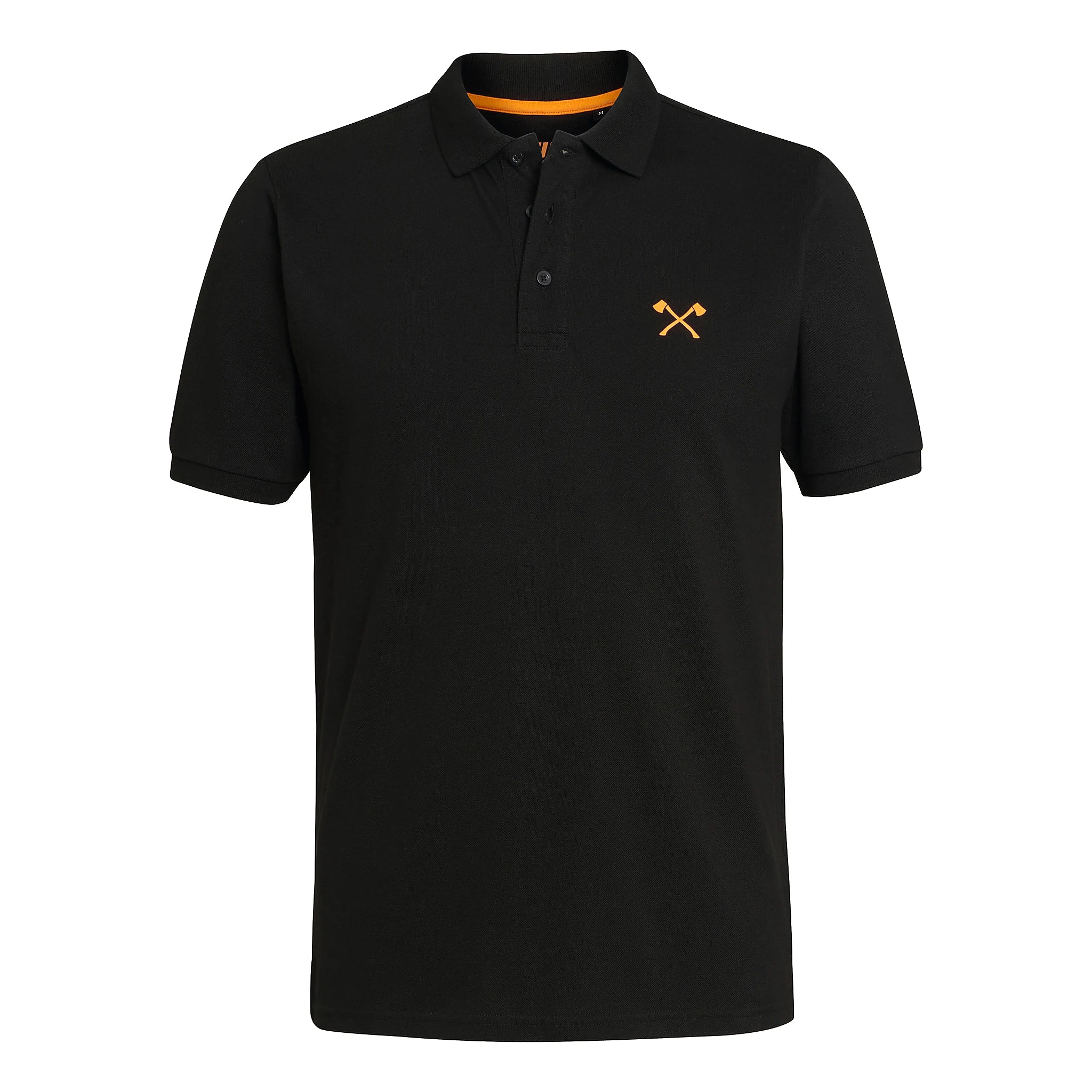 Polo SMALL AXE, HOMBRE, negro STIHL