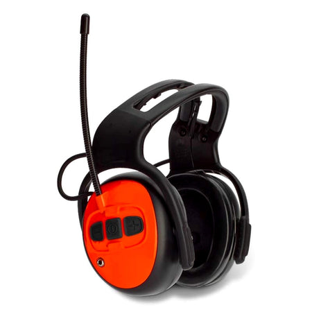 Protector auricular con radio FM