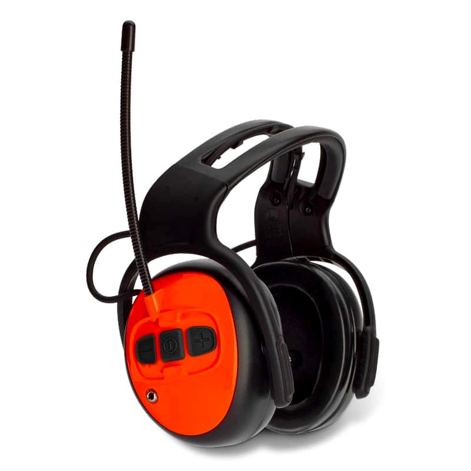 Protector auricular con radio FM