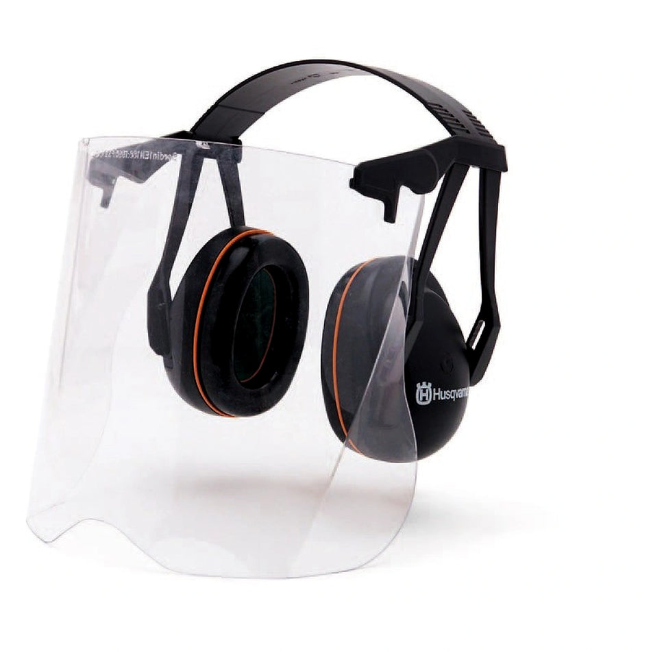 Protectores auriculares Gardener con visor