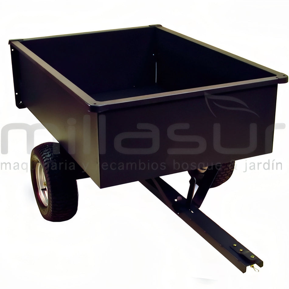 REMOLQUE TRANSPORTE PARA TRACTOR CORTACÉSPED - 300KG