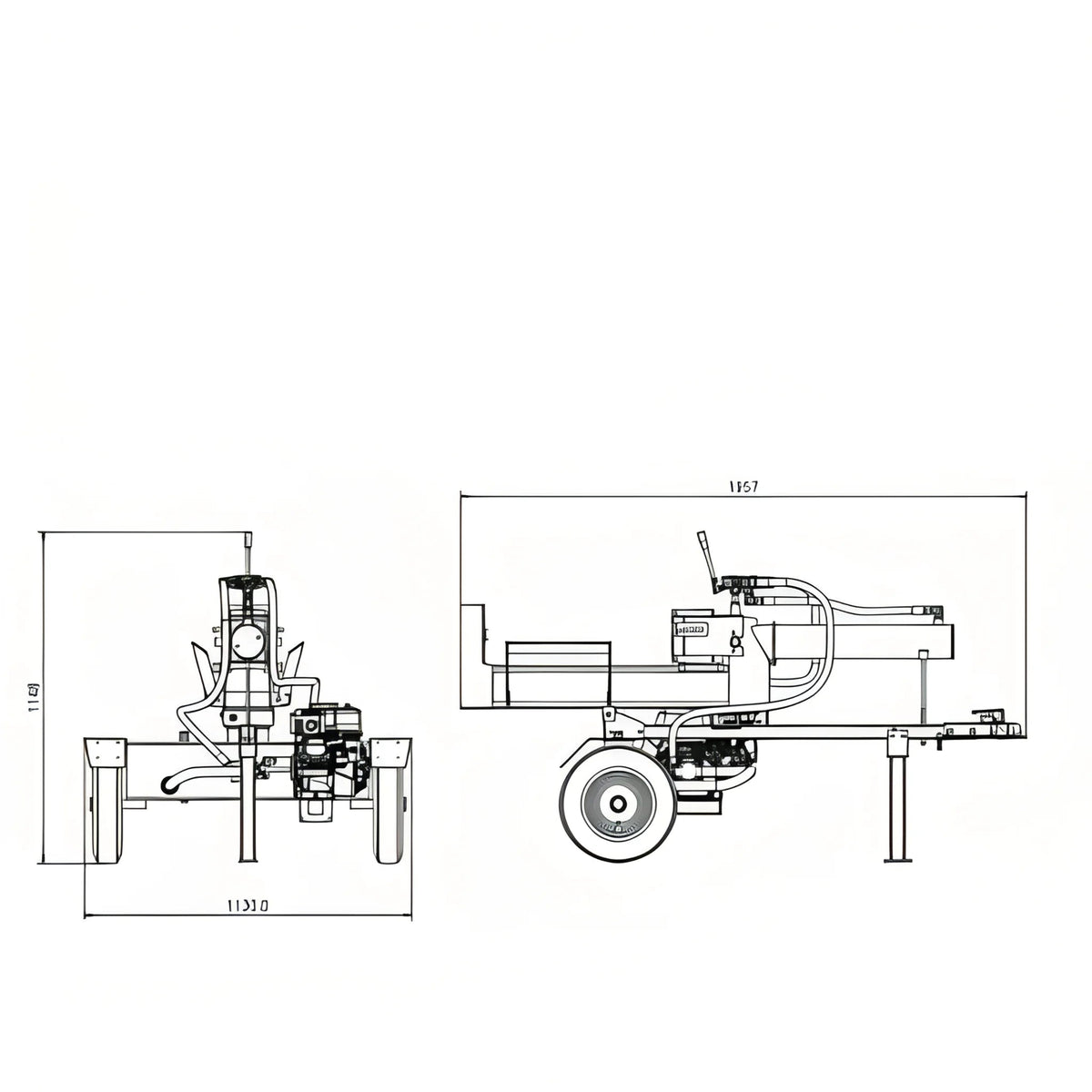 Rompedor de leña RLT22GVH ANOVA - Talleres Castor