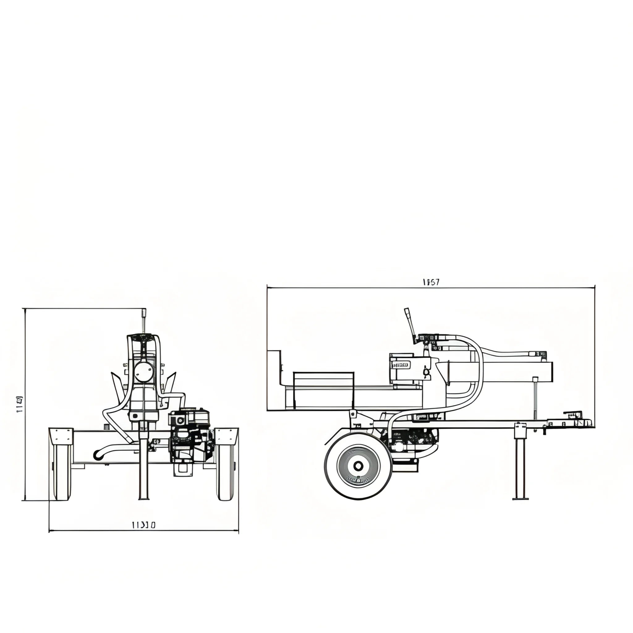 Rompedor de leña RLT22GVH ANOVA - Talleres Castor