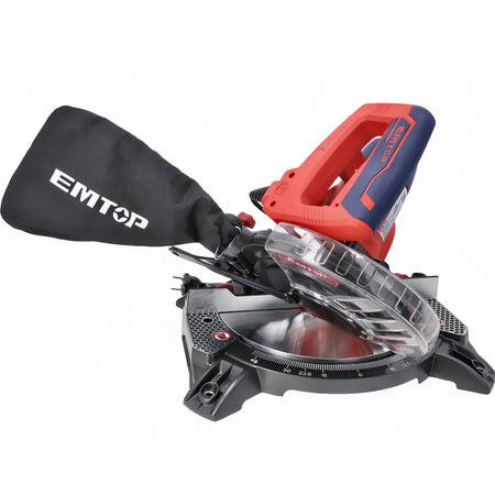 SIERRA INGLETADORA 1400W EMTOP (INCLUYE DISCO 210MM 25.4MM)