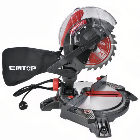 SIERRA INGLETADORA 1400W EMTOP (INCLUYE DISCO 210MM 25.4MM)