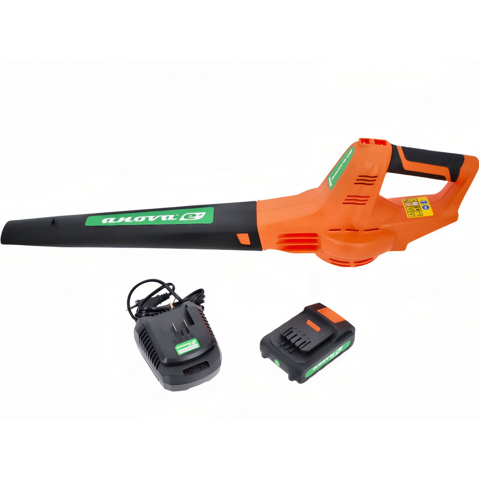 Soplador bater√ça ANOVA e-plus 20v - incluye 1 bateria 2,5ah y cargador