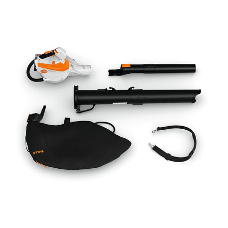 Sopladores STIHL SHA 56, SOPLADOR PICADORA ASPIRADORA, con batería AK 20 y cargador AL 101