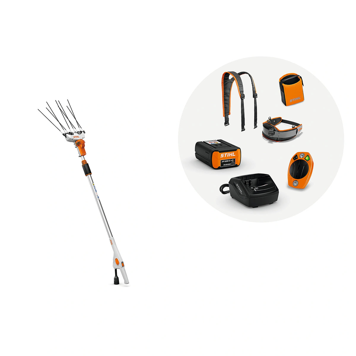 Vareador STIHL SPA 140, con batería , cargador y Smart Connector