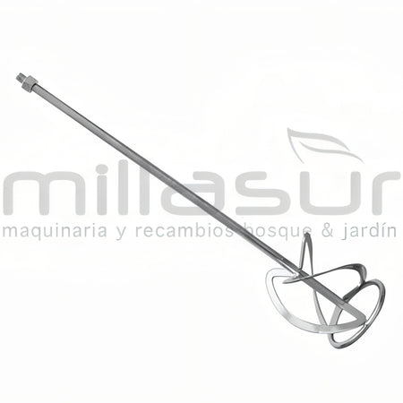 VARILLA MEZCLADORA 120MM M14x2 60CM LARGO  EMTOP (EMXR14001)