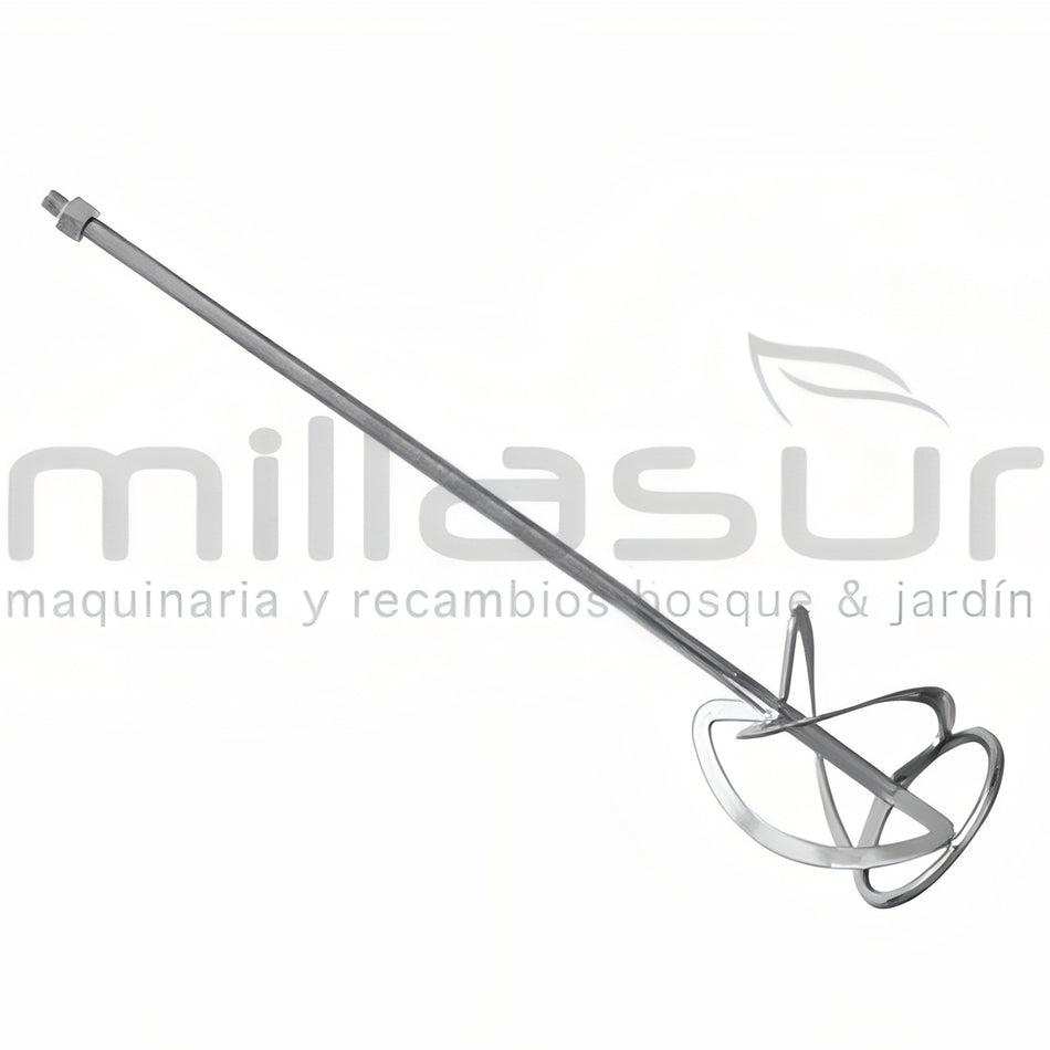 VARILLA MEZCLADORA 120MM M14x2 60CM LARGO  EMTOP (EMXR14001)