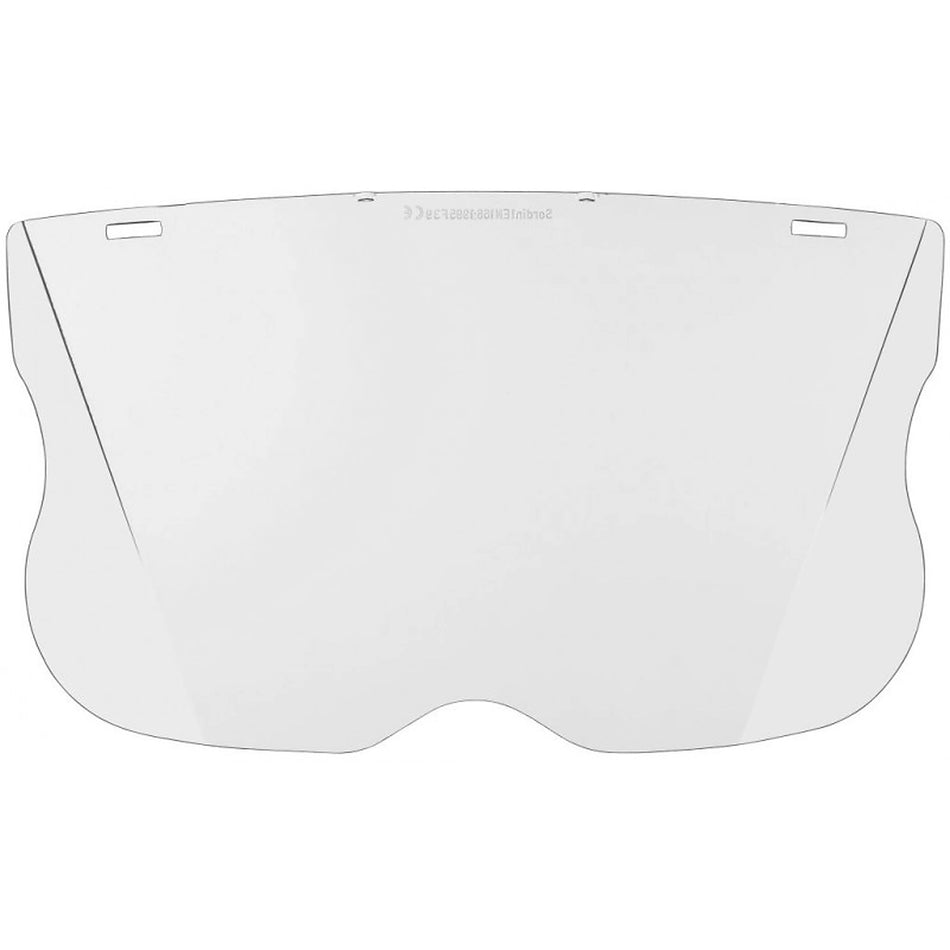 Visor de plexiglás